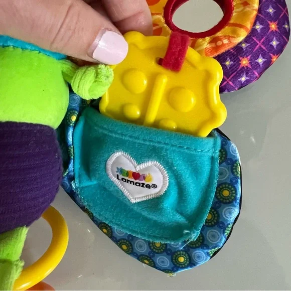 LAMAZE Colorful Butterfly Plush Sensory Toy - Picture 6 of 7